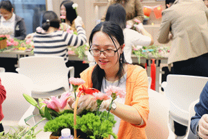 “春風(fēng)如你 熠熠芳華”婦女節(jié)花藝活動芬芳來襲(圖6)